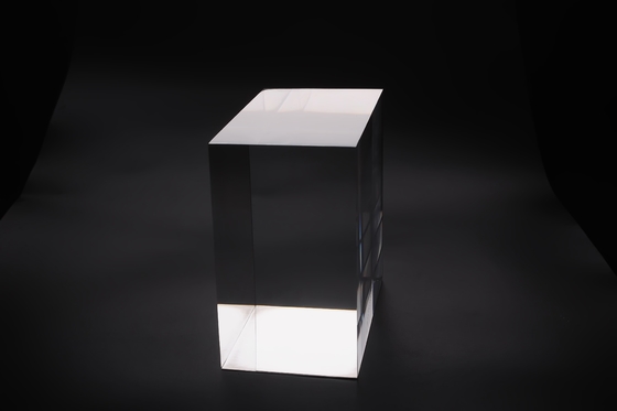 OLEG 93% ความโปร่งใส แผ่นอะคริลิค แดงเนียน การปรับแต่ง