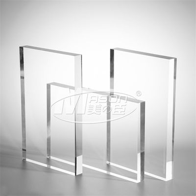 โรงงาน 6mm 8mm 10 Mm 4x8ft PMMA หล่อ Custom Plexiglass Clear Acrylic Sheet