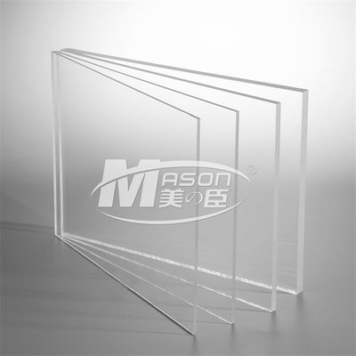 Plexiglass UV ทน 4x8 แผ่นพลาสติกอะคริลิคทนต่อการขีดข่วน