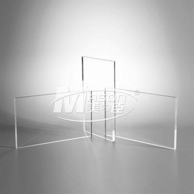 ทนความร้อน 1220x2440 Mm แผ่นพลาสติกอะคริลิคใส Pespex สำหรับจาม Guard
