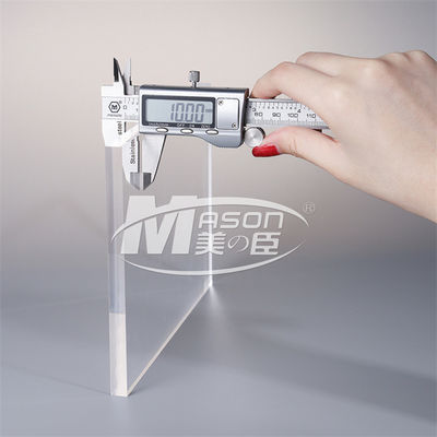 โรงงาน 6mm 8mm 10 Mm 4x8ft PMMA หล่อ Custom Plexiglass Clear Acrylic Sheet
