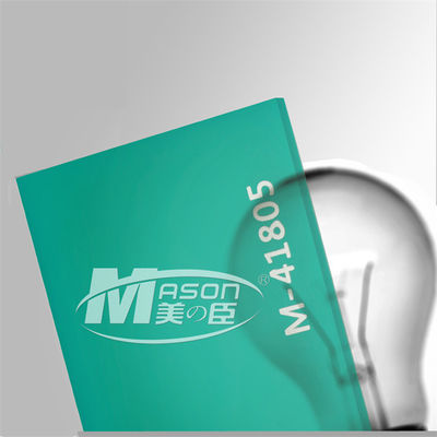 แผ่นอะคริลิคสีหล่อ สีฟ้า ขนาด 4x8 ฟุต แผงพลาสติกสำหรับผนัง