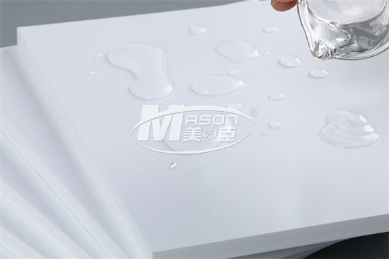 แผ่นโพลีเอทิลีนความหนาแน่นสูง Pvc Board 4x8 แผ่นโฟม Pvc สีขาวแข็ง
