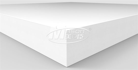 แผ่นพีวีซีโฟมสีขาวแผ่นแข็งขยายพีวีซีโฟมบอร์ด 1220x2440mm