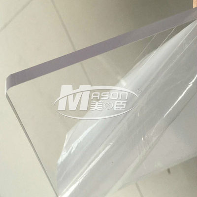 4x8 Ft แผ่นพลาสติก PETG บาง 0.9 มม. โปร่งใส 1.29g/cm3