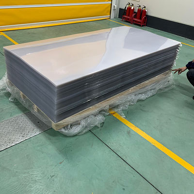 Antiscratch 4x8 Ft Thin PETG แผ่นตกแต่งแผง High Gloss สำหรับตกแต่ง