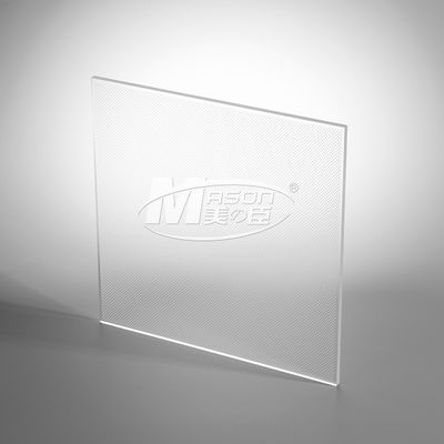 Laser Dot Plexiglass LGP แผ่นนำแสงอะคริลิกพร้อมเอาต์พุตแสงสูง