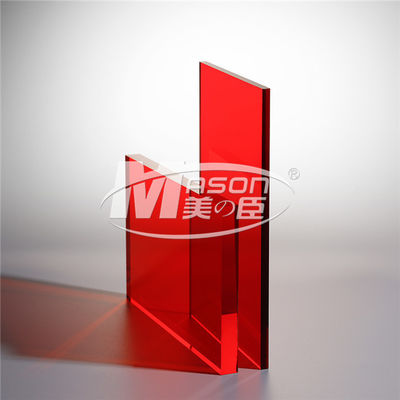 แผ่นอะครีลิคพลาสติก Plexiglass แผ่นอะคริลิคสีใสสูง 300mm
