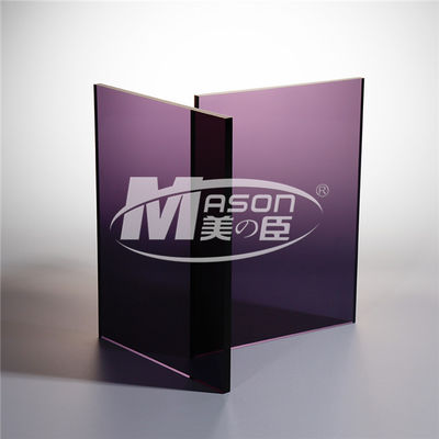 แผ่นอะครีลิคสีใส Pmma Plexi Glass Smoked Grey 4x8