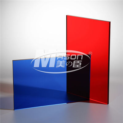 แผ่นพลาสติกสีดำสวน Wall Home Depot แผ่นอะครีลิค 1220x2440mm