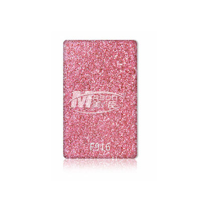 แผ่นอะคริลิกแวววาวสีชมพูทองสีสันสดใสแผ่นลูกแก้ว 1/8 นิ้ว 3mm