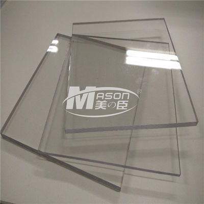 6mm 48X96 Solid Clear Polycarbonate แผ่น PC Greenhouse Endurance Board