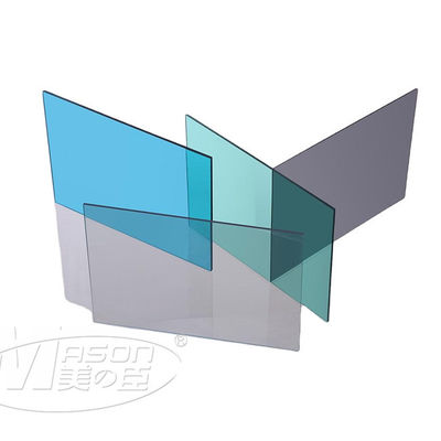 ล้าง 5mm 122X244cm Solid PC Sheet UV Stabilized Polycarbonate Panel