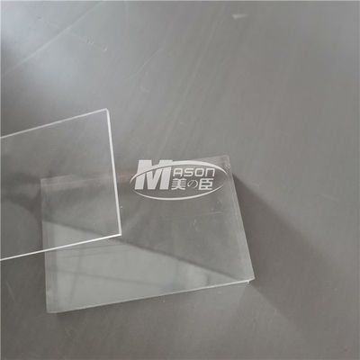 6 มม. 1220x2440 ทนต่อการขีดข่วนอะคริลิคใส Perspex Plexiglass อะคริลิคแผ่นพลาสติก