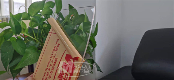หล่อแผ่นพลาสติกลูกแก้วอะคริลิค 1220x2440mm Weathering Resistance
