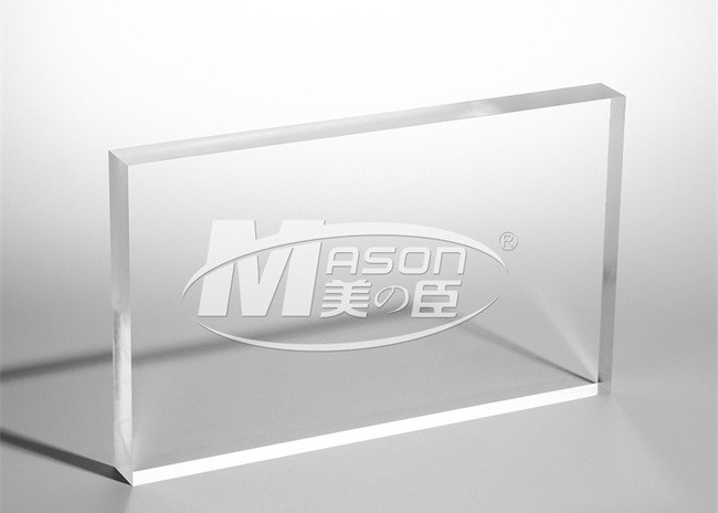 แผ่นอะครีลิคพลาสติกหล่อ Lucite 4ftx8ft แผ่นอะครีลิคลูกแก้ว MMA กันน้ำ