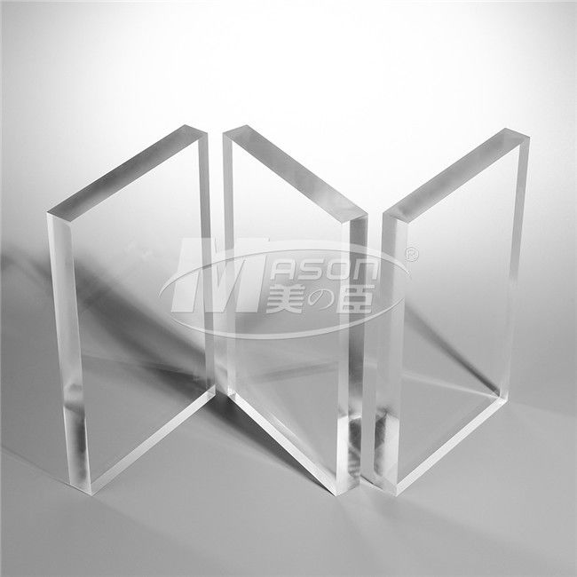 Unbreakable Anti UV Fireproof 14mm Flame Retardant Acrylic Sheet PMMA Panel
