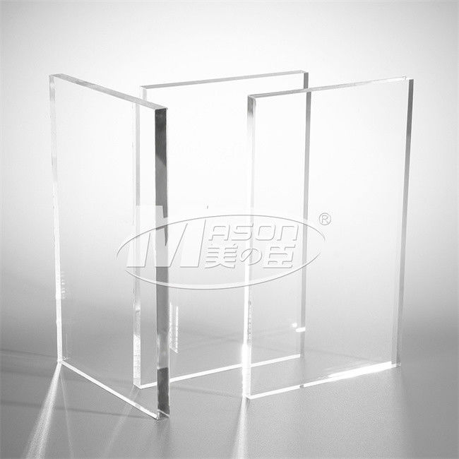 4mm 1220x2440mm แผ่นอะครีลิคใส High Transparent Glossy
