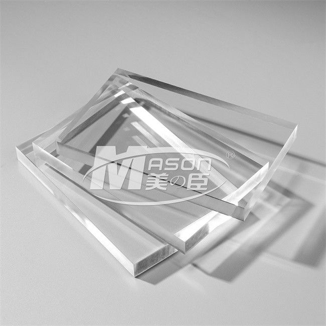 Plexiglass UV ทน 4x8 แผ่นพลาสติกอะคริลิคทนต่อการขีดข่วน
