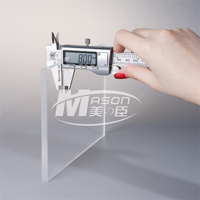แผ่นอะครีลิคใสมันวาวสูง Plexiglass 4 X 8 Plexiglass Sheet