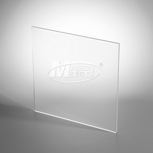Laser Dot Plexiglass LGP แผ่นนำแสงอะคริลิกพร้อมเอาต์พุตแสงสูง