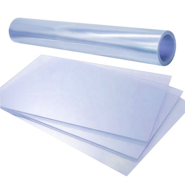 ฟิล์มพีวีซีแข็งพลาสติก 0.5 มม. แผ่นแข็ง PVC ใส 1220x2440mm