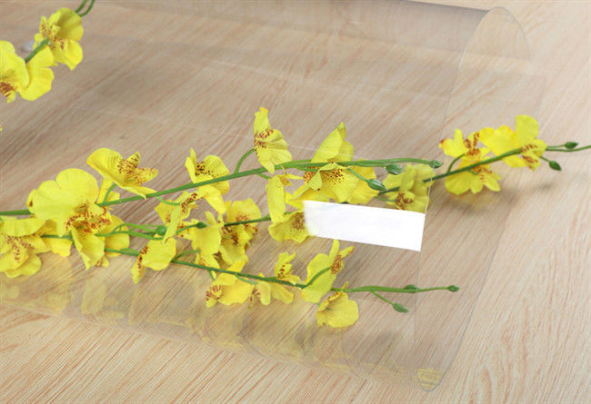 แผ่นโพลีเมอร์ใส PVC แข็งสำหรับบรรจุภัณฑ์เฟอร์นิเจอร์แม่แบบการ์เม้นท์