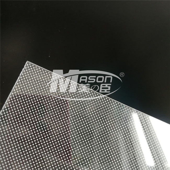 3mm 1220X2440mm Acrylic Light Guide Panel LGP PMMA ใช้สำหรับป้ายไฟ