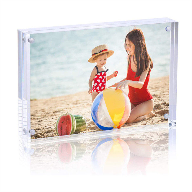 กรอบรูปอะคริลิคใสกันน้ำอะคริลิคพลาสติก 4x6 นิ้ว 10+10mm