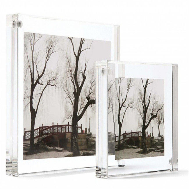กรอบรูปแม่เหล็กอะคริลิคใส Perspex 4x6 '' Home Dept