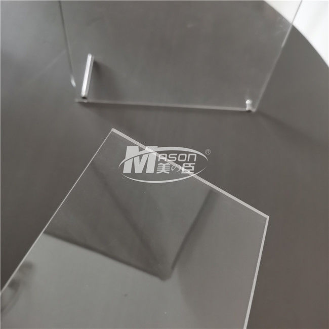 100% Virgin Lucite แผ่นอะคริลิป้องกันรอยขีดข่วนโปร่งใส 1/4 นิ้ว 48'X96' PMMA