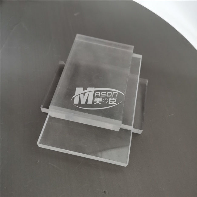 แผ่นพลาสติกอะครีลิคใส Plexiglass ทนต่อการขีดข่วน 5H